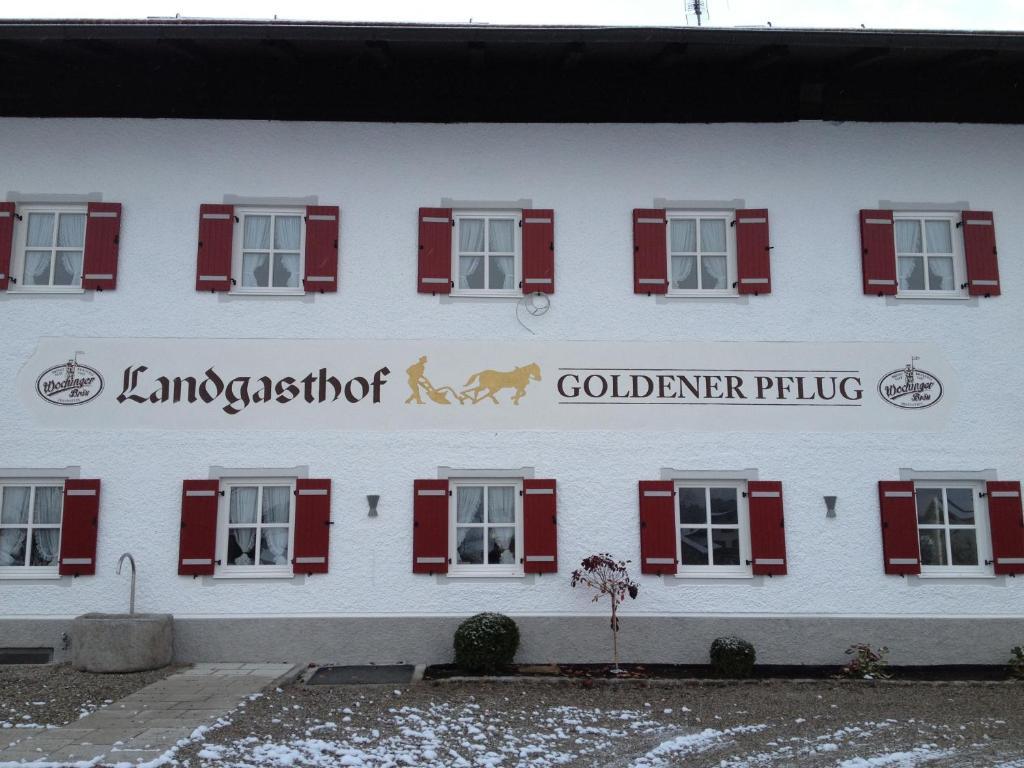 Landgasthof Goldener Pflug Hotel Frasdorf Bagian luar foto